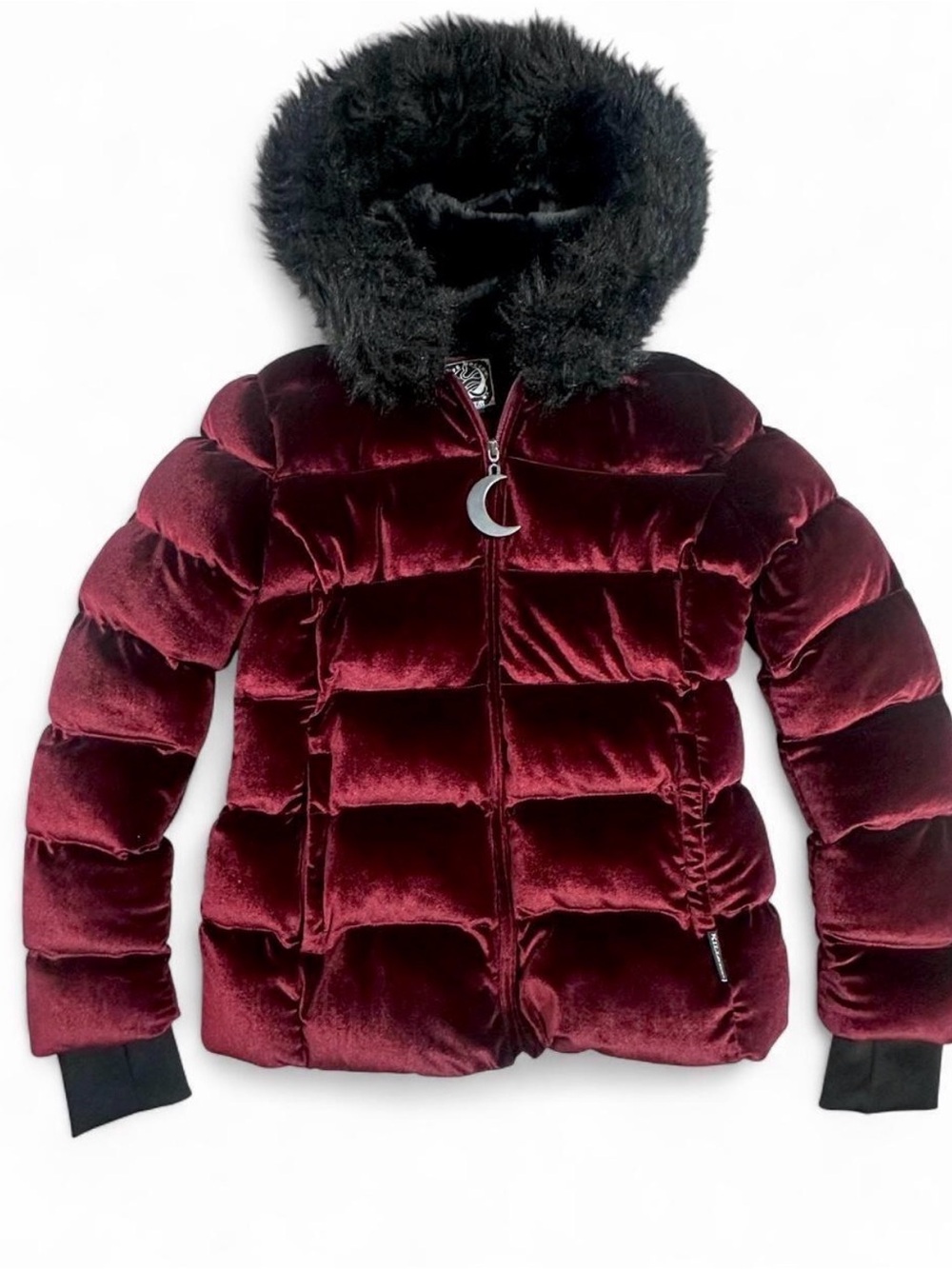 RARE Discontinued Killstar Lisa Luna Velvet Puffer Jacket - Medium